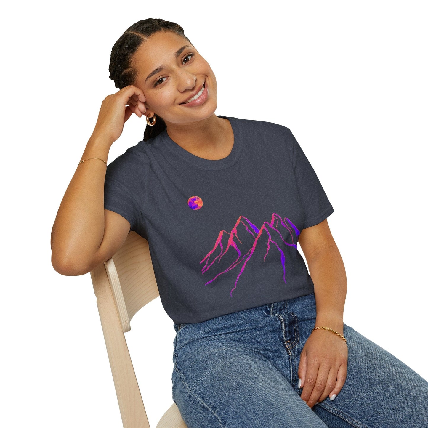 Serene Summits Outrun T-Shirt