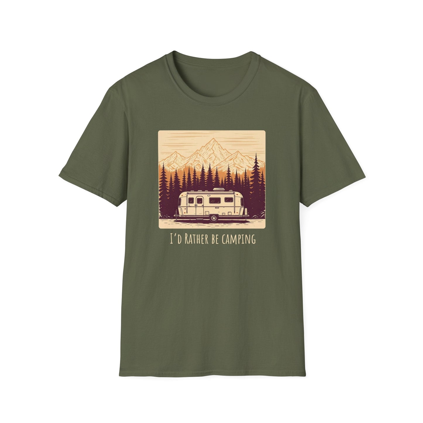 I'd Rather Be Camping T-Shirt