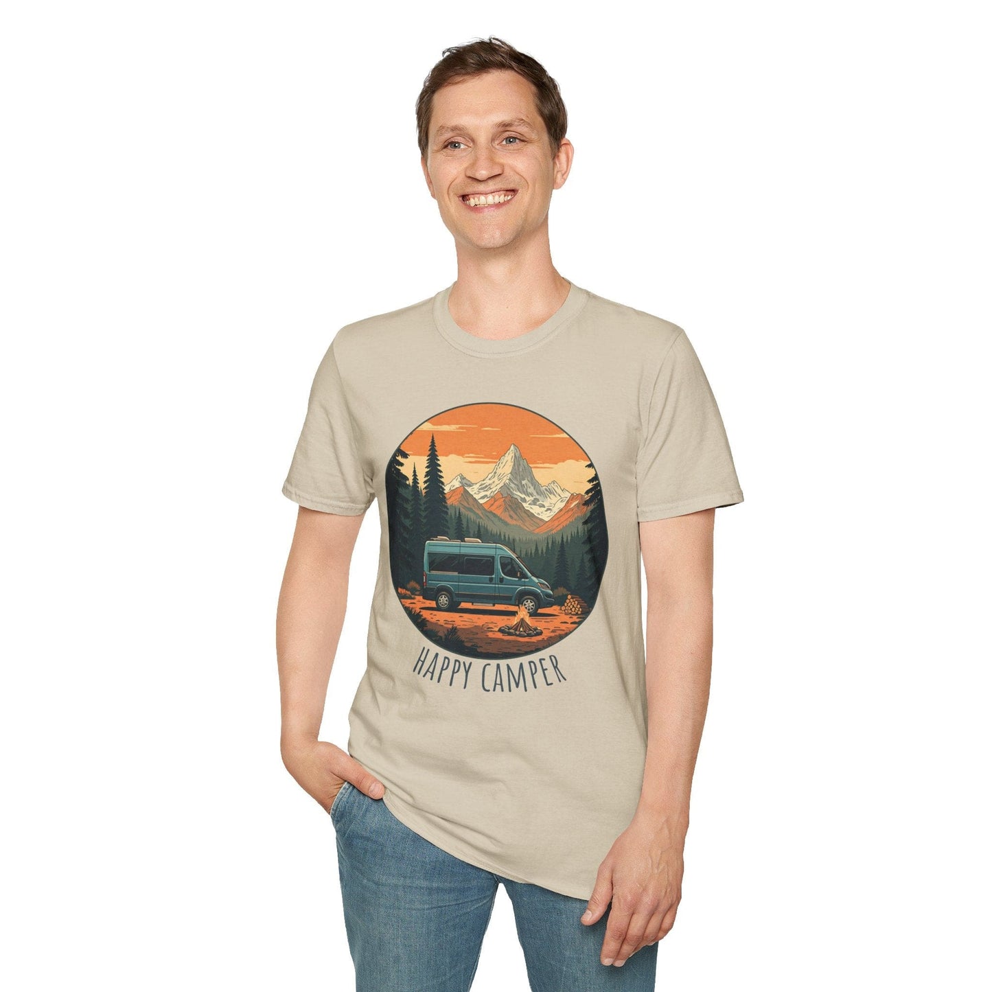 Happy Camper Sprinter Van T-Shirt