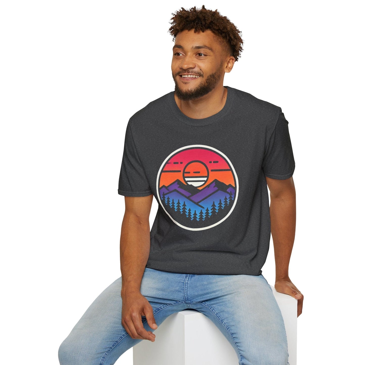 Sunset Mountainscape T-Shirt