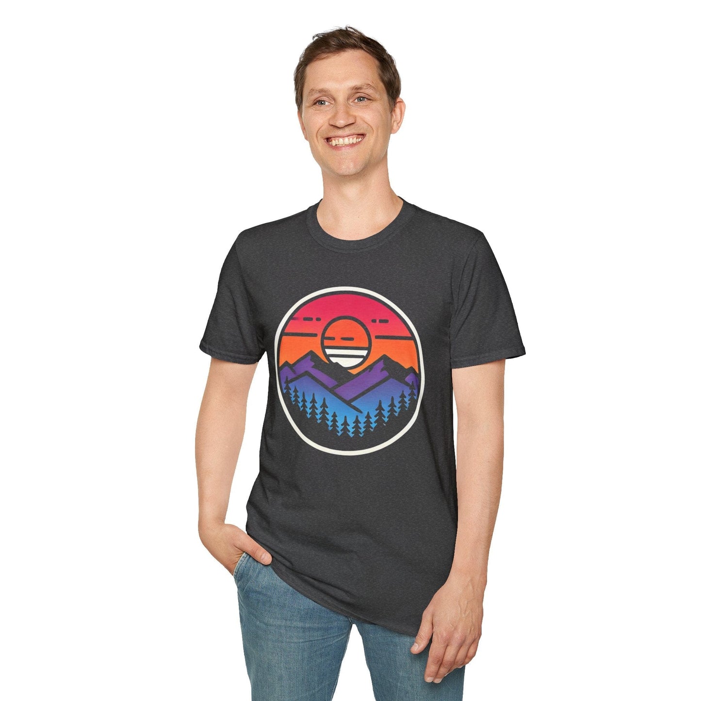 Sunset Mountainscape T-Shirt