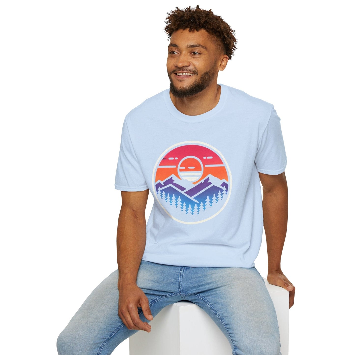 Sunset Mountainscape T-Shirt