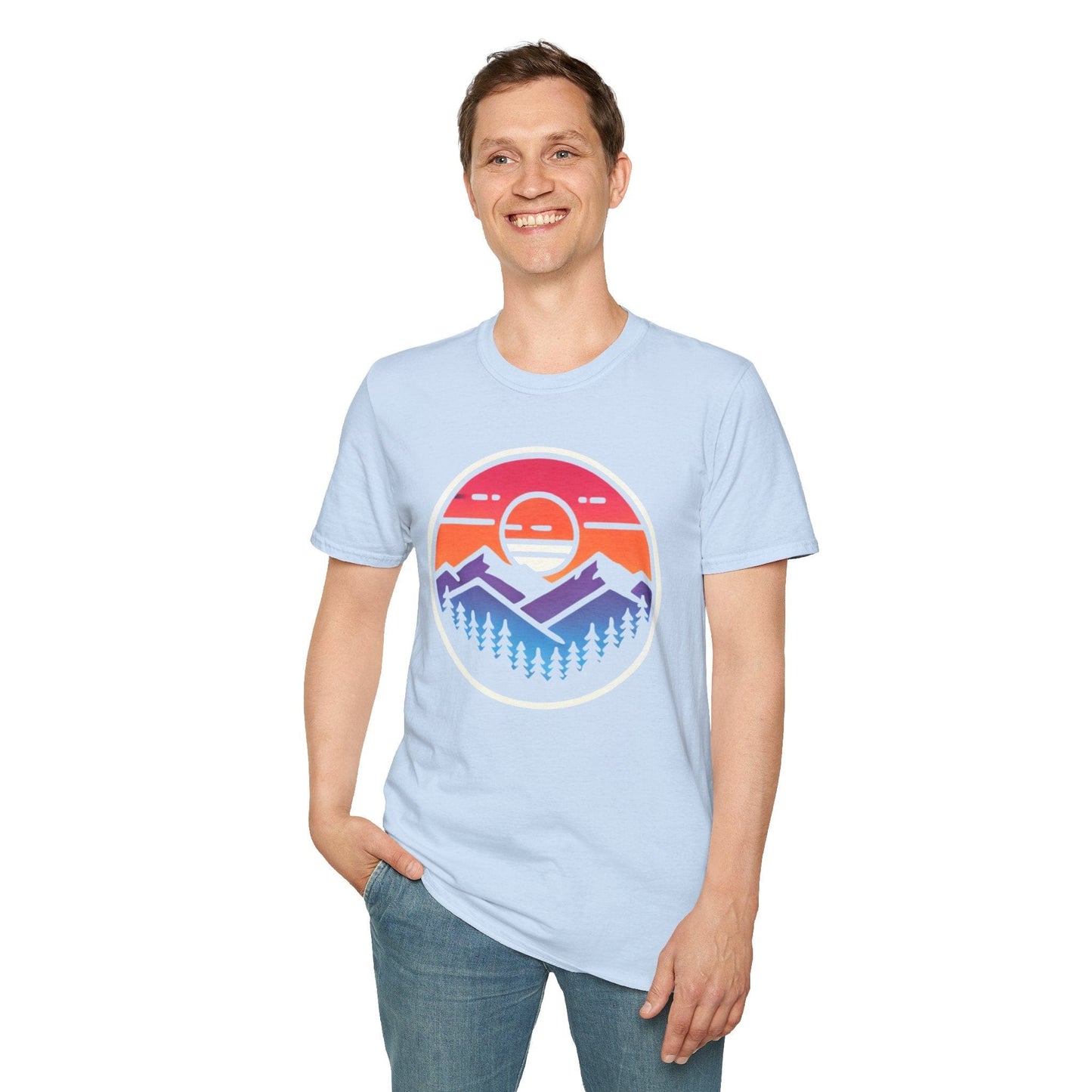 Sunset Mountainscape T-Shirt