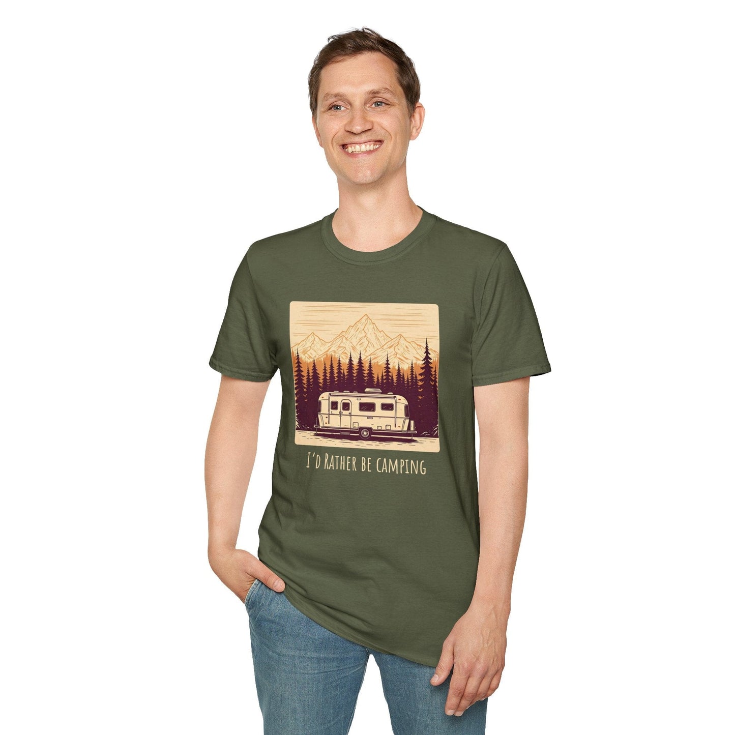 I'd Rather Be Camping T-Shirt