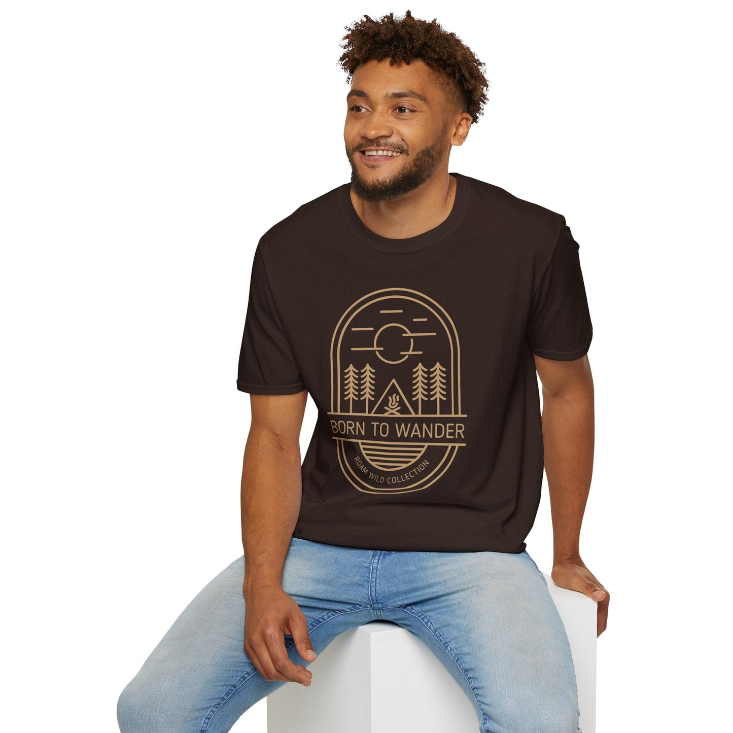 Born to Wander Roam Wild Coll. T-Shirt