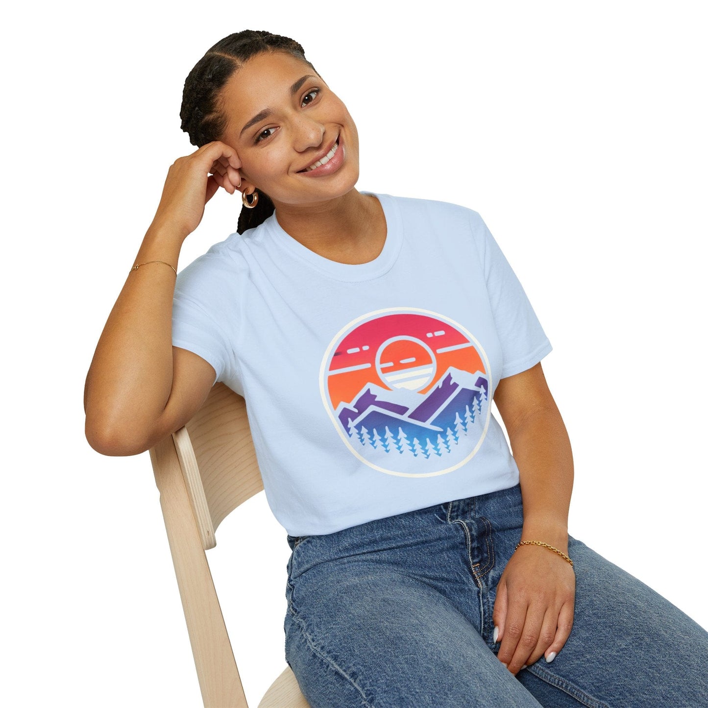 Sunset Mountainscape T-Shirt