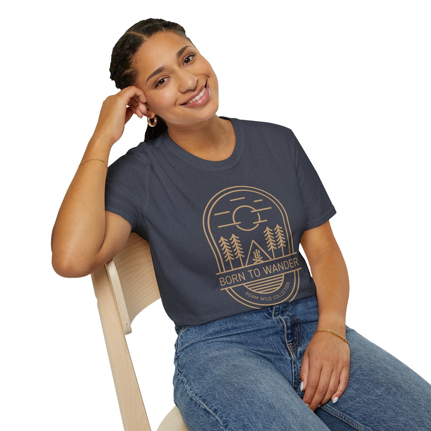 Born to Wander Roam Wild Coll. T-Shirt