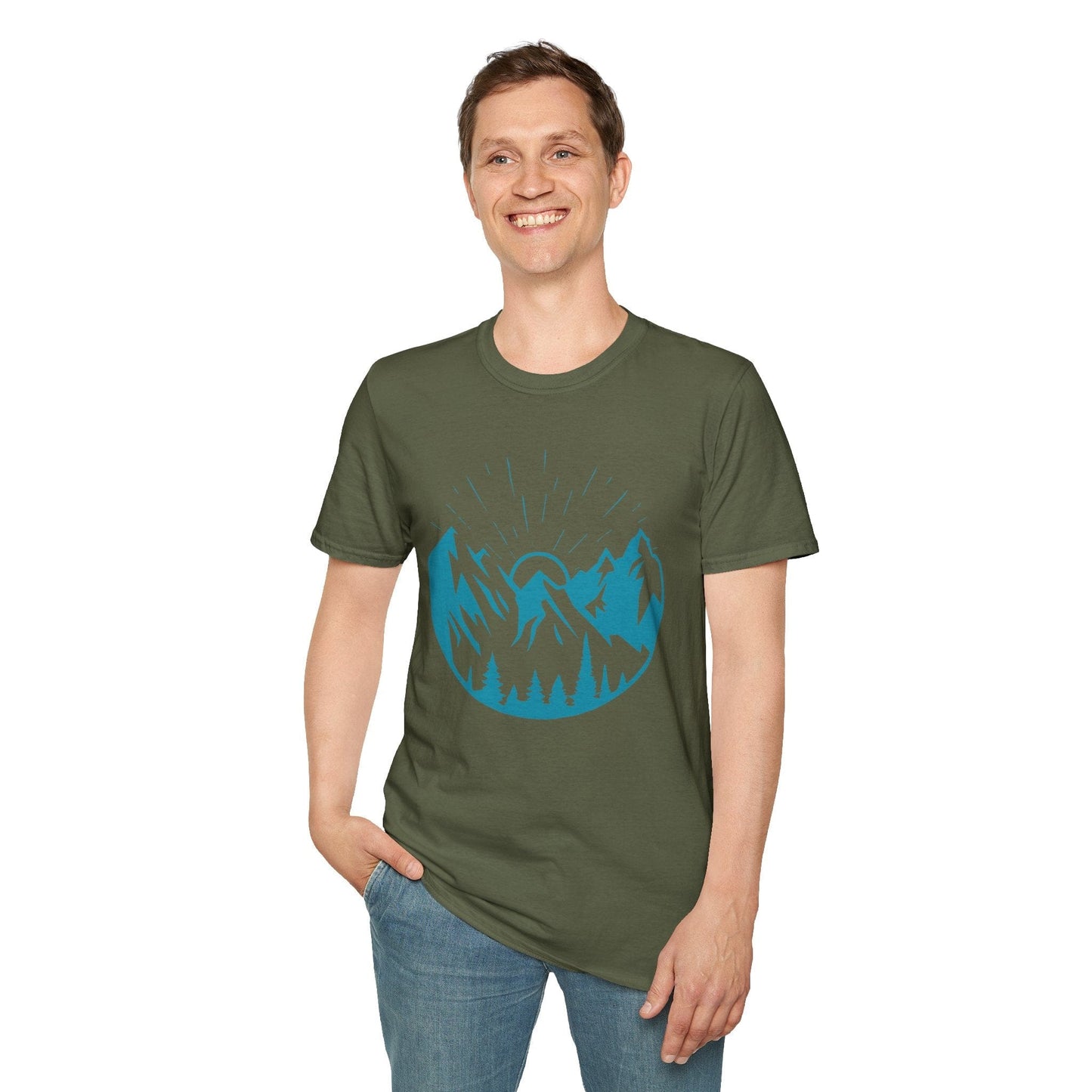 Blue Mountain Sunrise T-Shirt