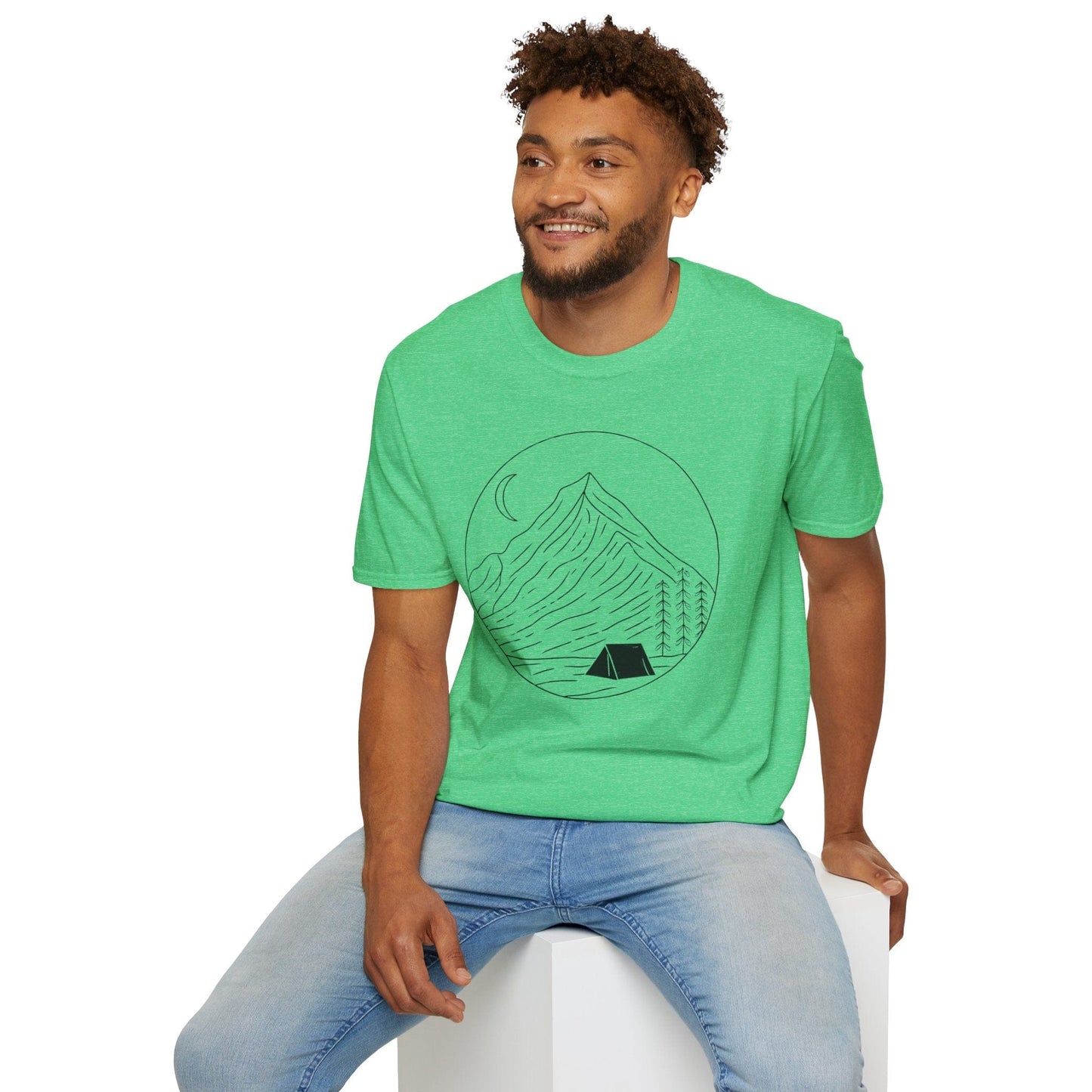 Moonlit Mountain Camp T-Shirt