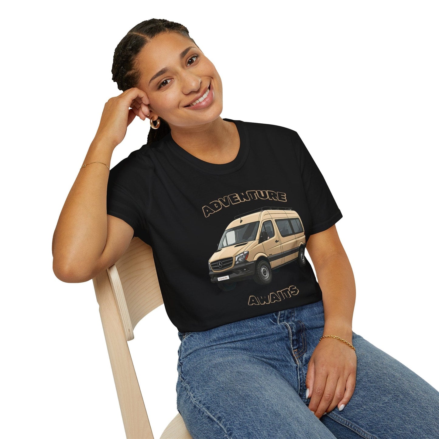 Adventure Awaits Van T-Shirt