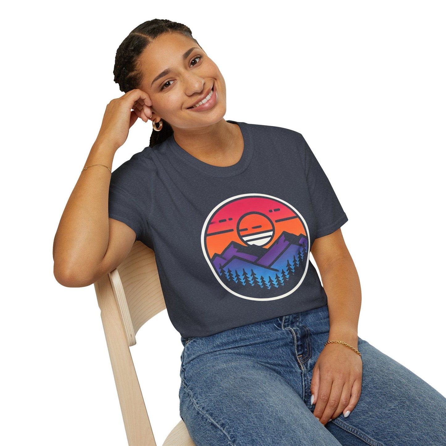 Sunset Mountainscape T-Shirt