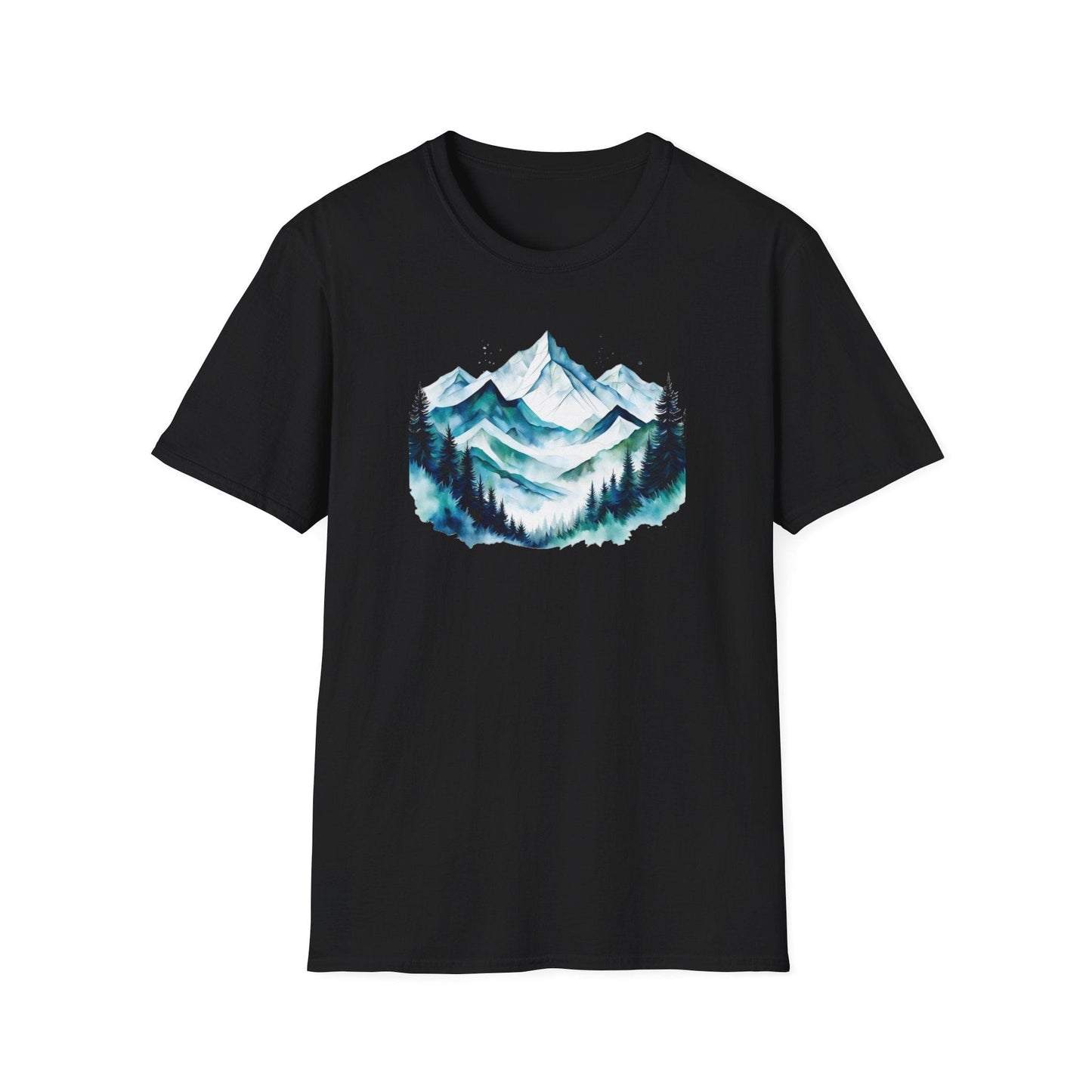 Serene Mountain and Forest T-Shirt