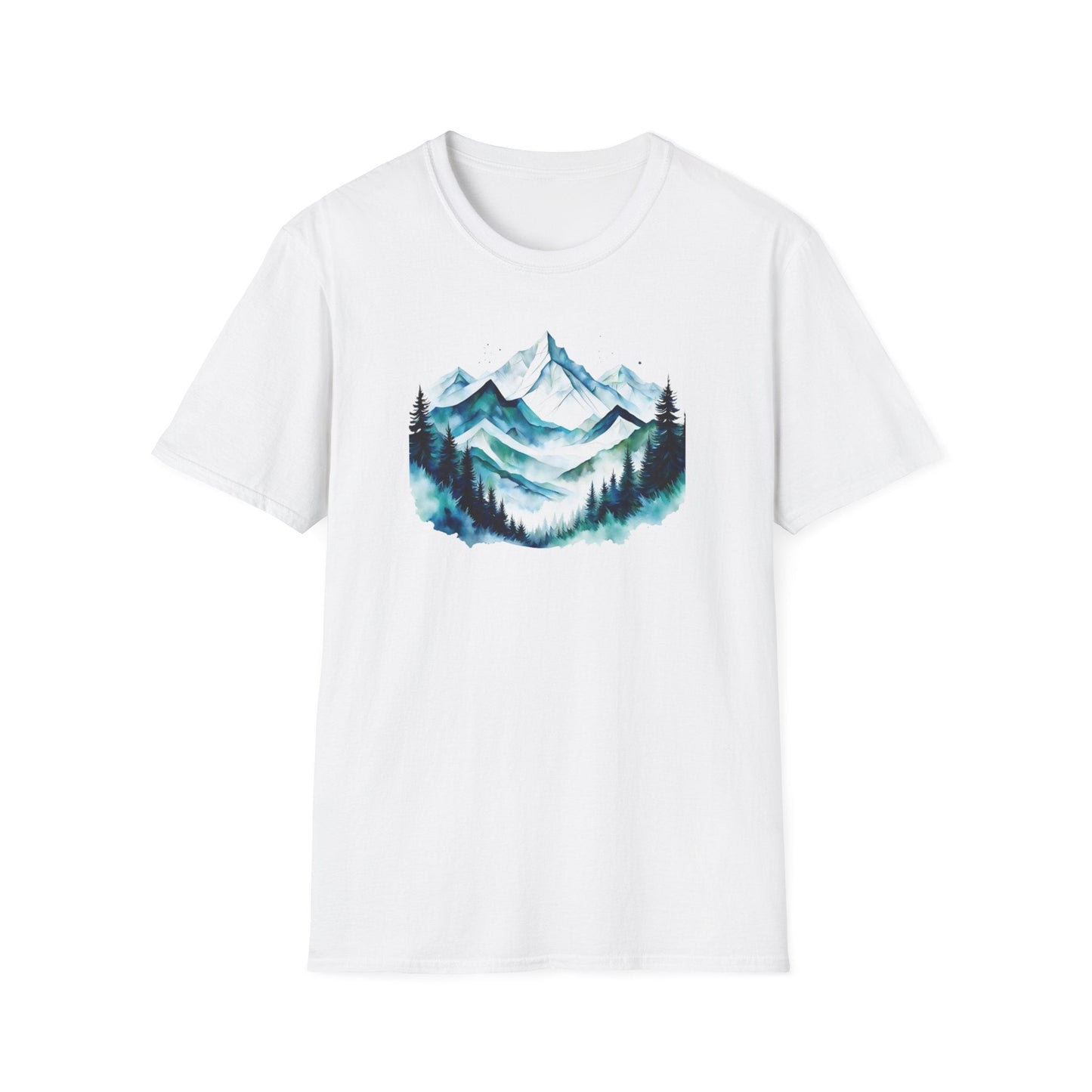 Serene Mountain and Forest T-Shirt
