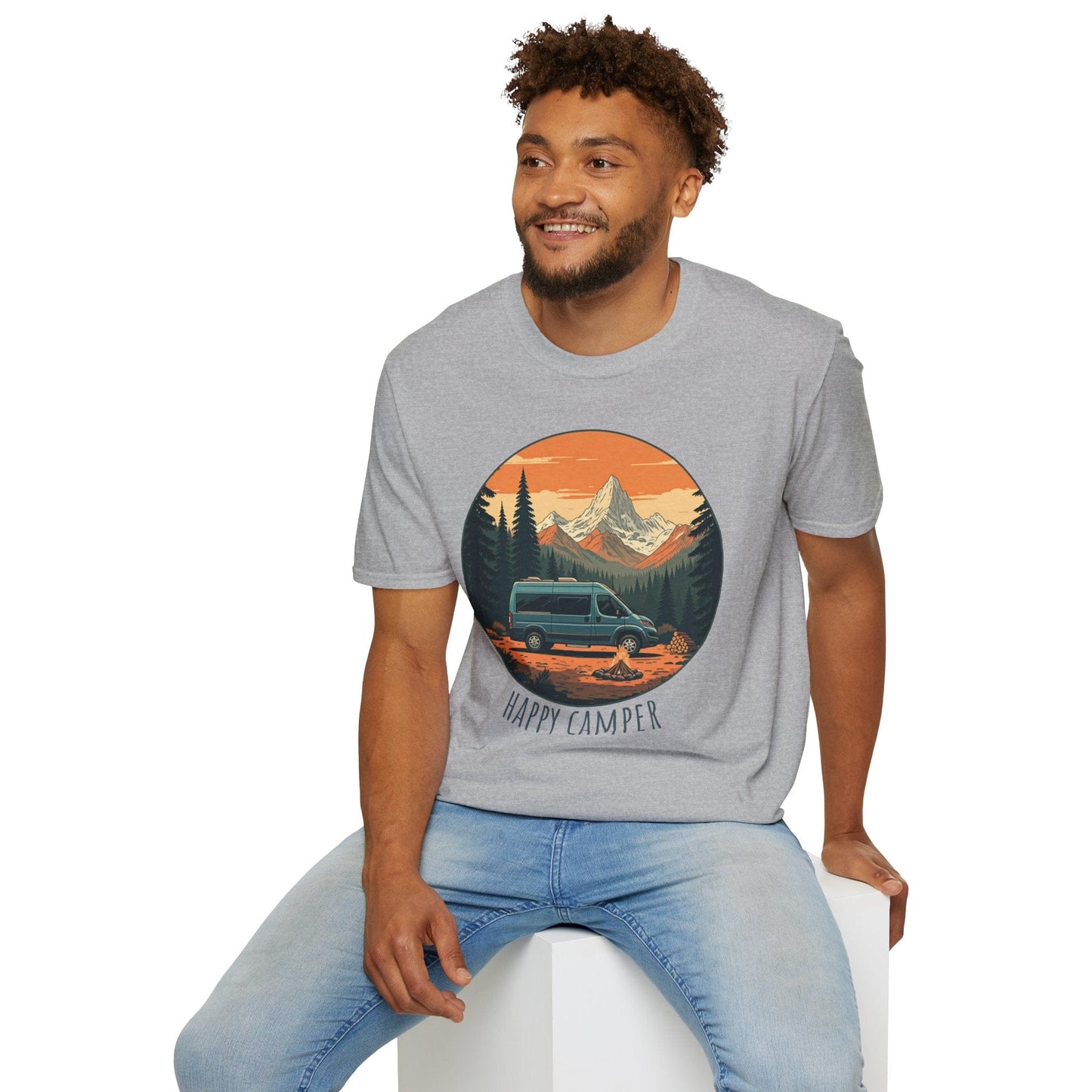 Happy Camper Sprinter Van T-Shirt