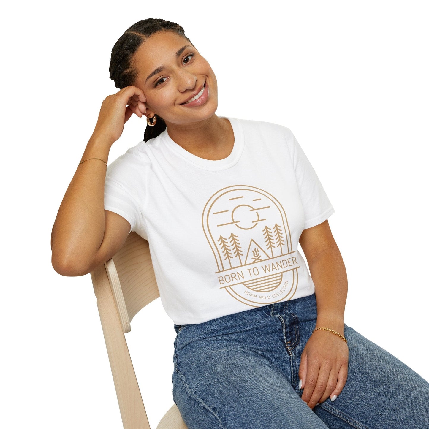 Born to Wander Roam Wild Coll. T-Shirt