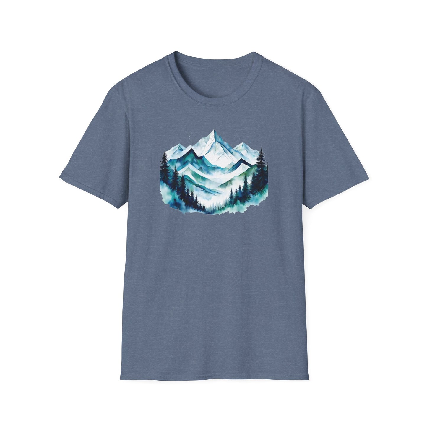Serene Mountain and Forest T-Shirt