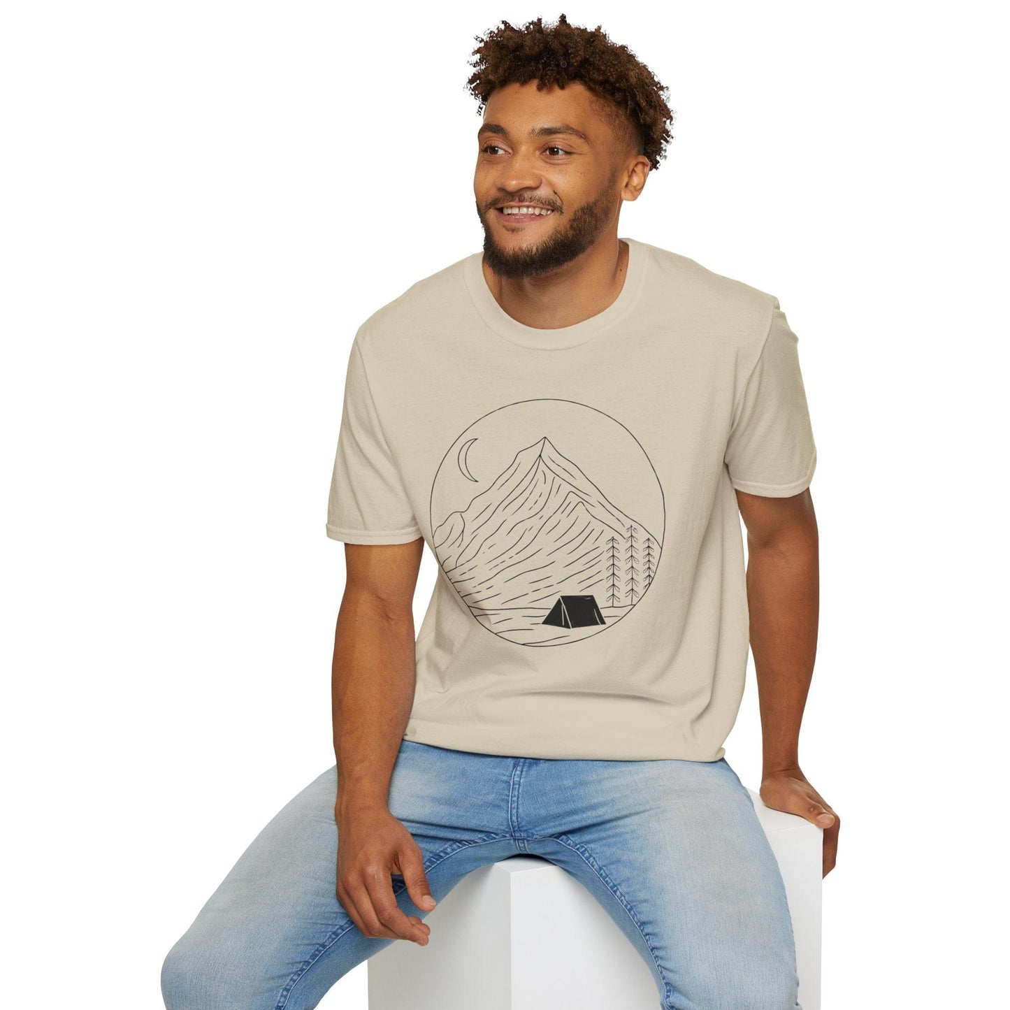 Moonlit Mountain Camp T-Shirt