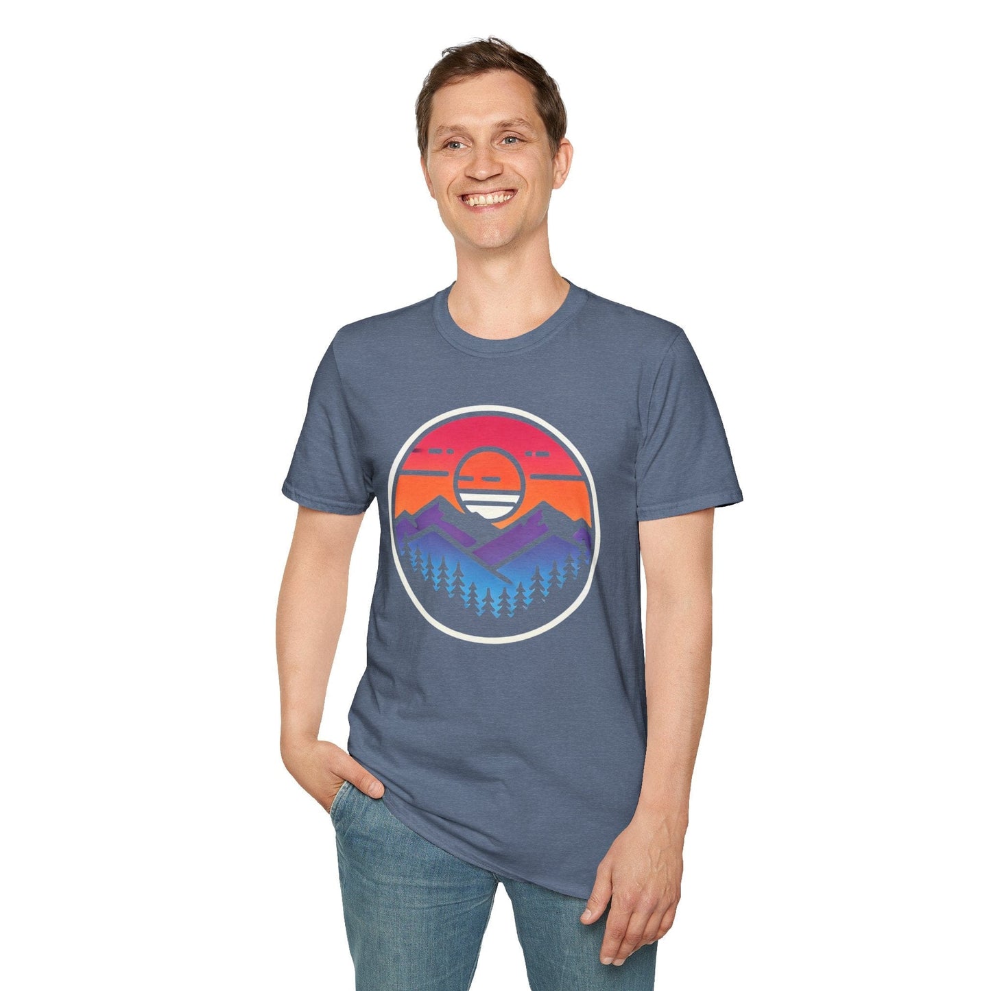 Sunset Mountainscape T-Shirt