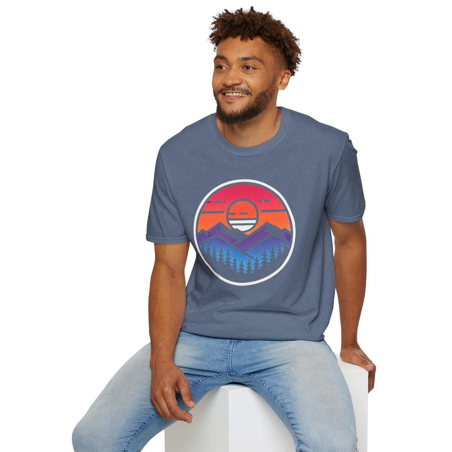 Sunset Mountainscape T-Shirt