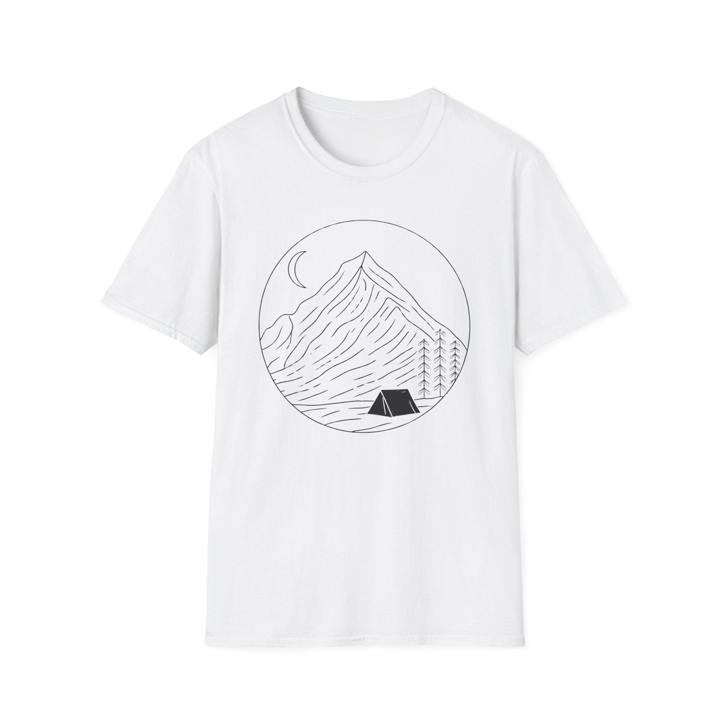 Moonlit Mountain Camp T-Shirt