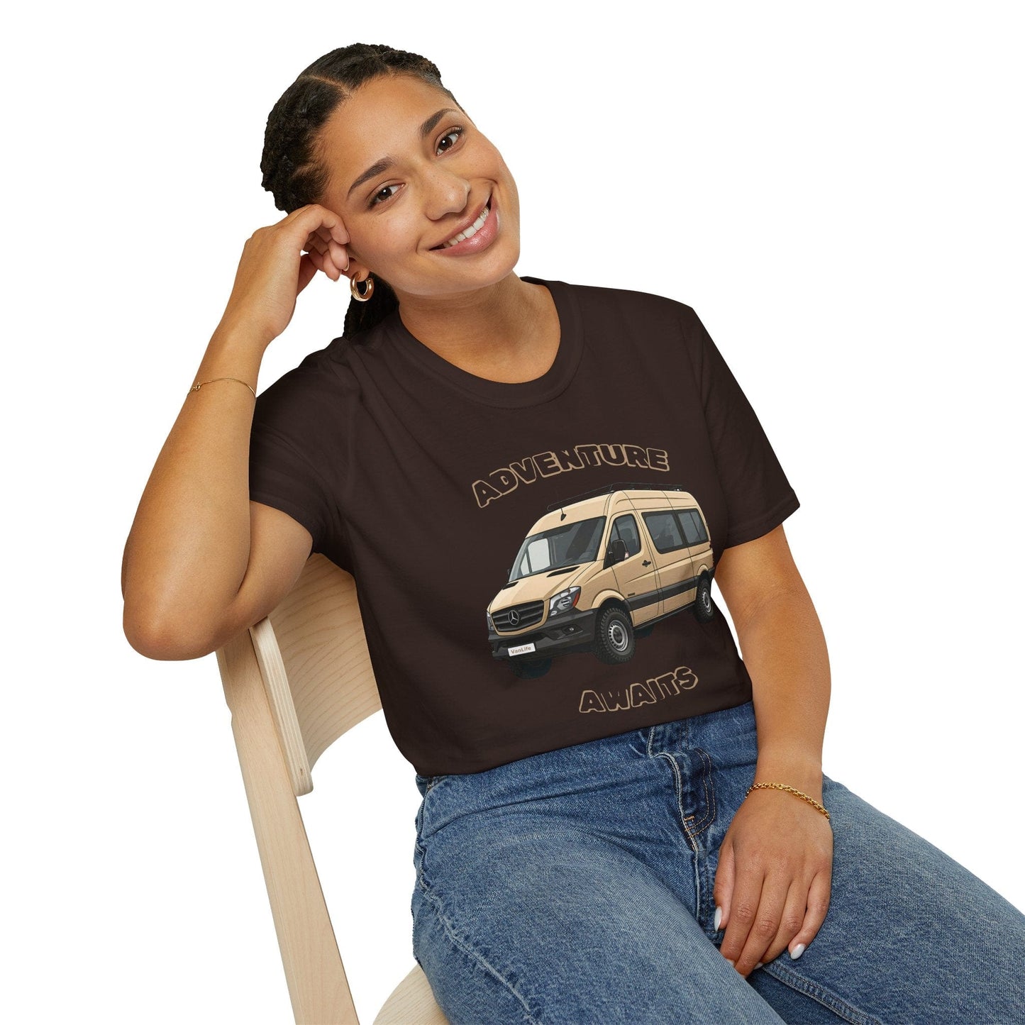 Adventure Awaits Van T-Shirt