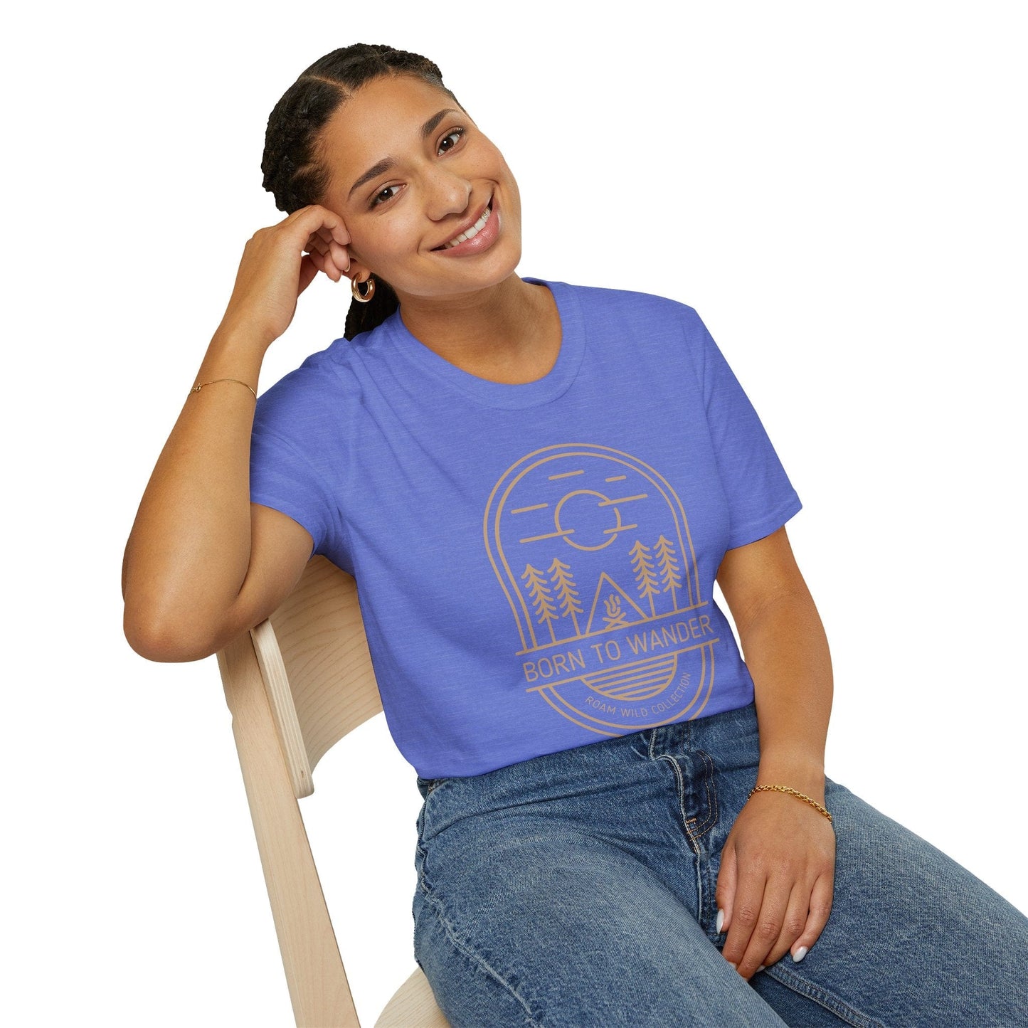 Born to Wander Roam Wild Coll. T-Shirt