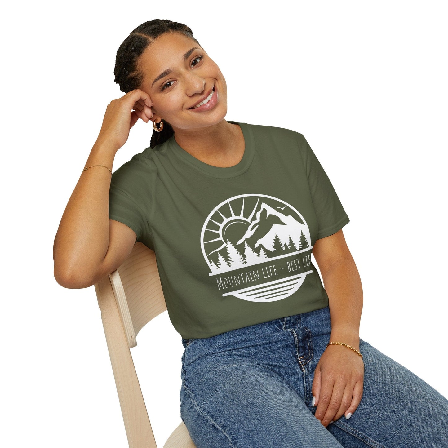 Mountain Life = Best Life T-Shirt