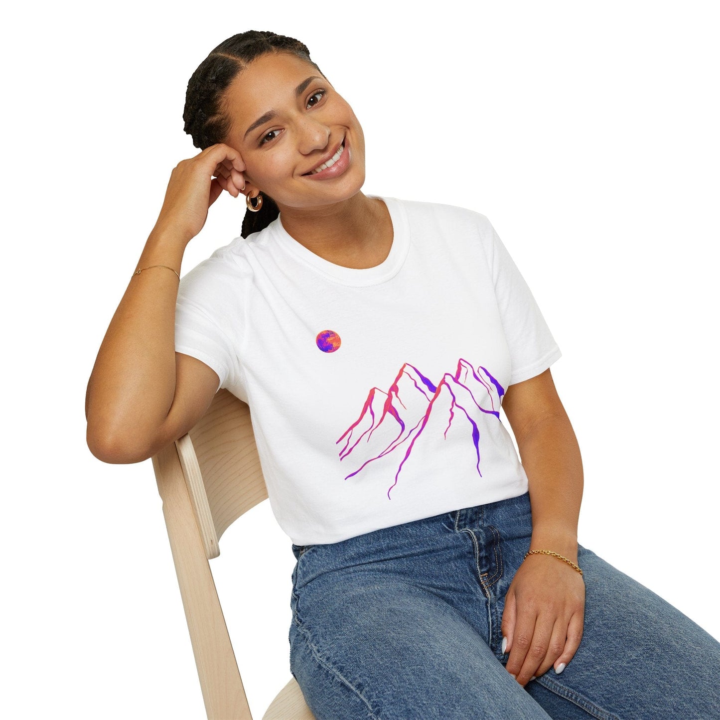 Serene Summits Outrun T-Shirt
