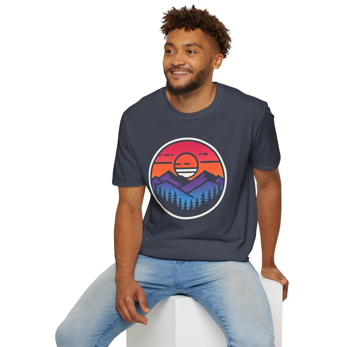 Sunset Mountainscape T-Shirt