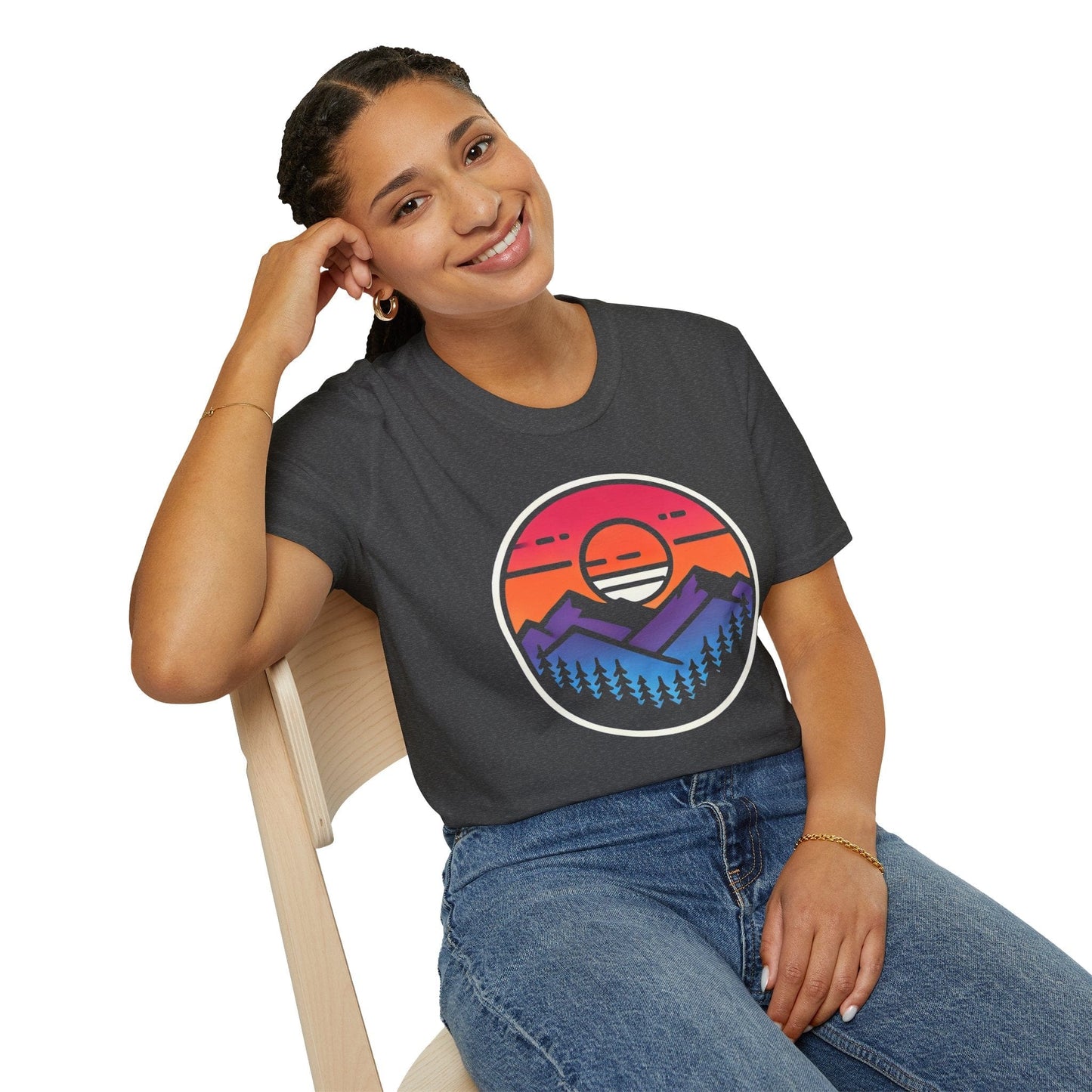 Sunset Mountainscape T-Shirt