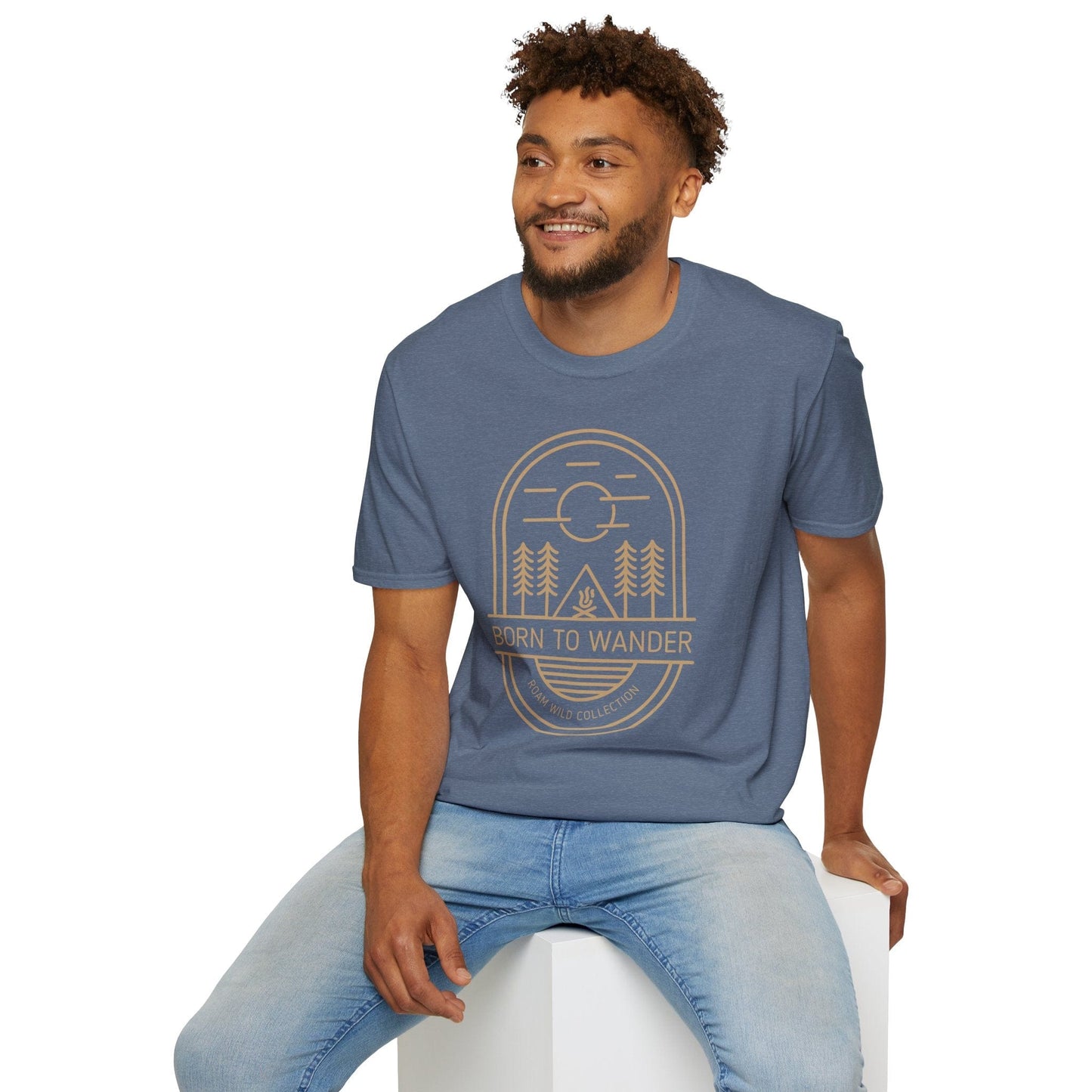 Born to Wander Roam Wild Coll. T-Shirt