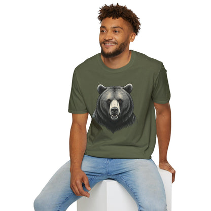 Grizzly Bear Face T-Shirt