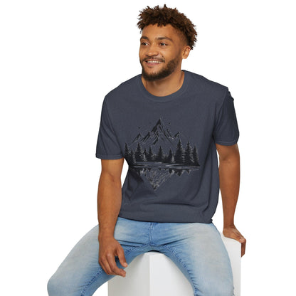 Reflective Mountain and Forest T-Shirt