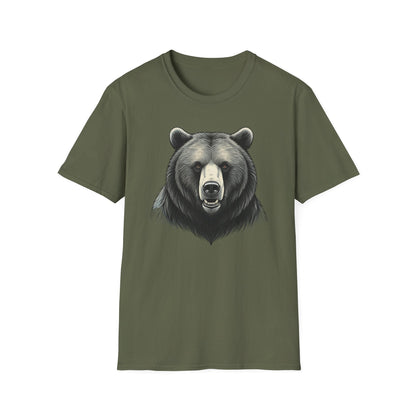 Grizzly Bear Face T-Shirt