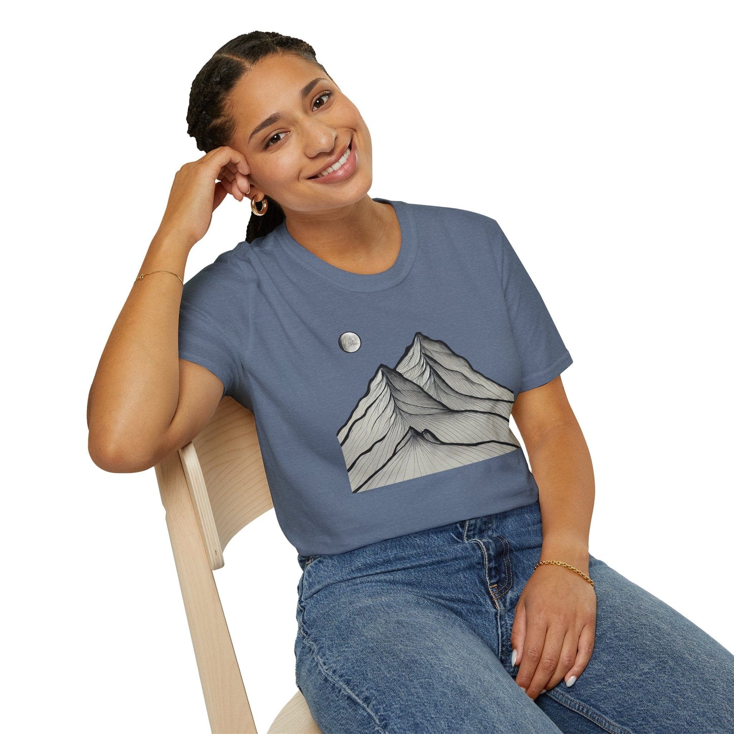 Moonlit Mountains T-Shirt