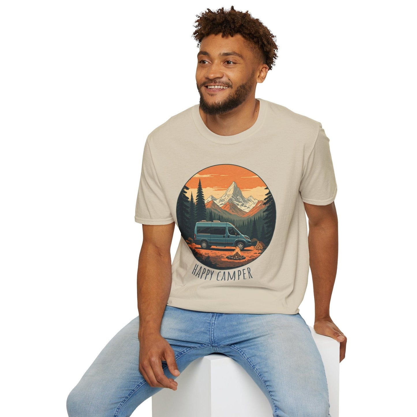 Happy Camper Sprinter Van T-Shirt