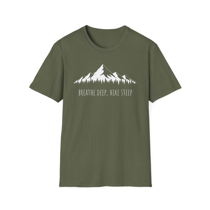 Breathe Deep Hike Steep T-Shirt