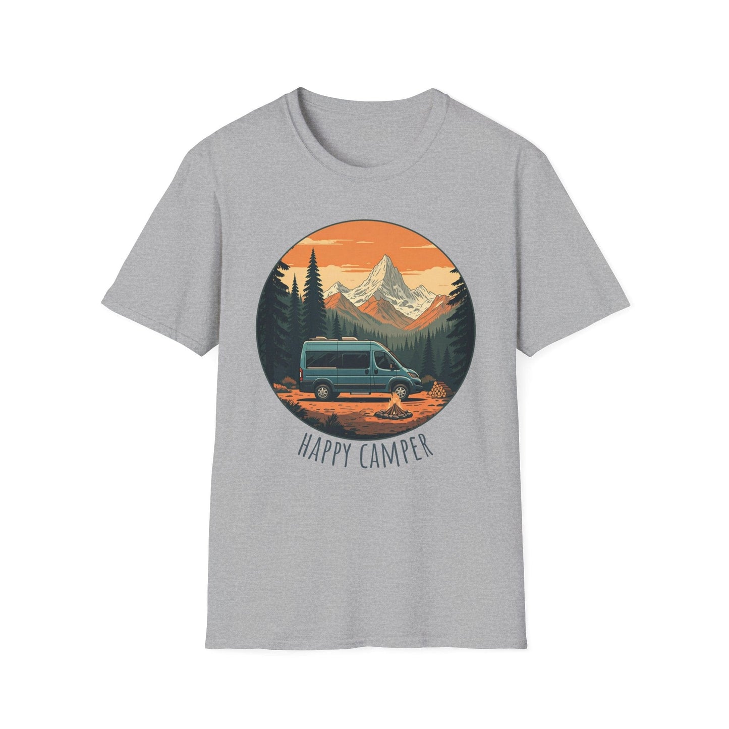 Happy Camper Sprinter Van T-Shirt