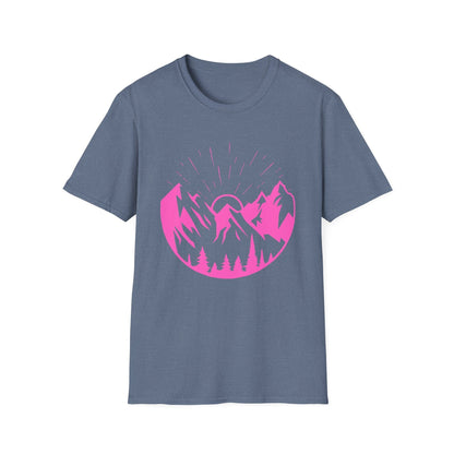 Pink Mountain Sunrise T-Shirt