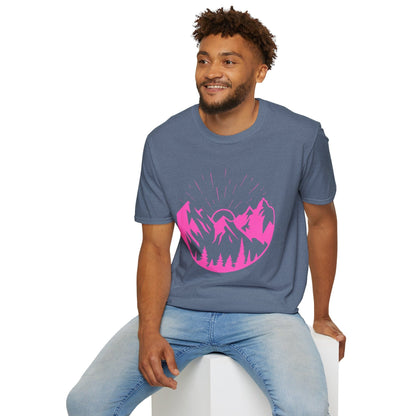 Pink Mountain Sunrise T-Shirt