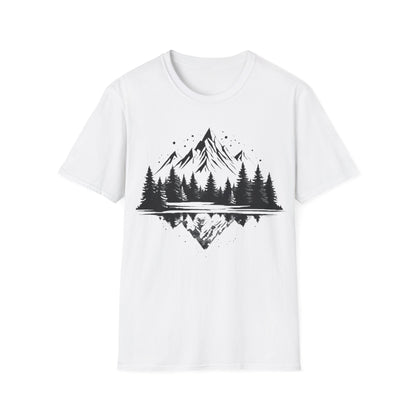 Reflective Mountain and Forest T-Shirt