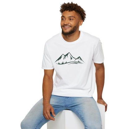 Three Peaks Mountains T-Shirt