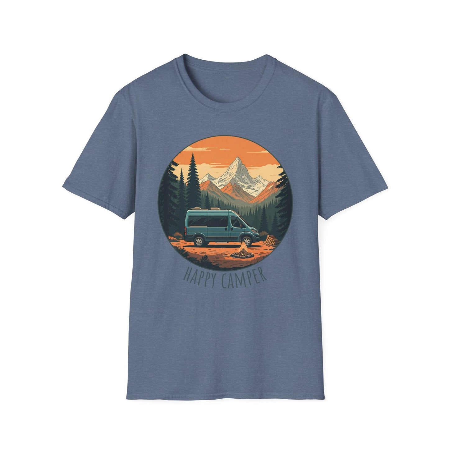 Happy Camper Sprinter Van T-Shirt