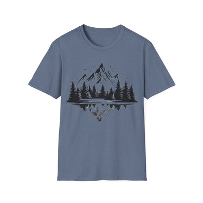 Reflective Mountain and Forest T-Shirt