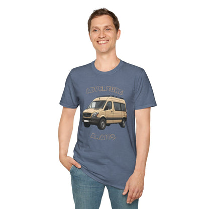 Adventure Awaits Van T-Shirt