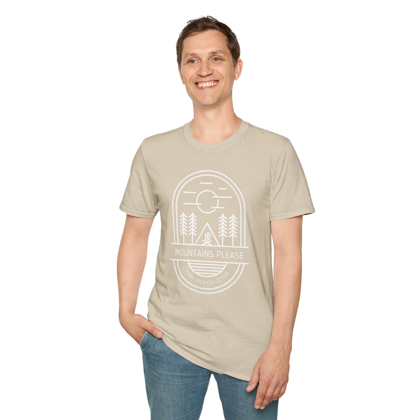 Mountains Please Roam Wild Coll. T-Shirt