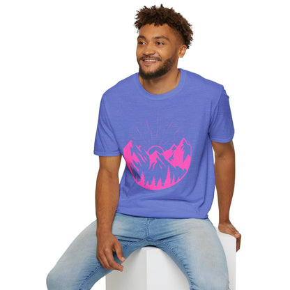 Pink Mountain Sunrise T-Shirt