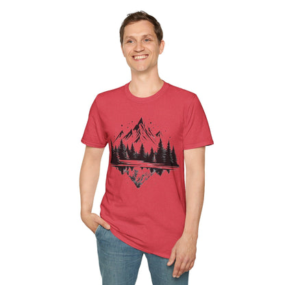 Reflective Mountain and Forest T-Shirt