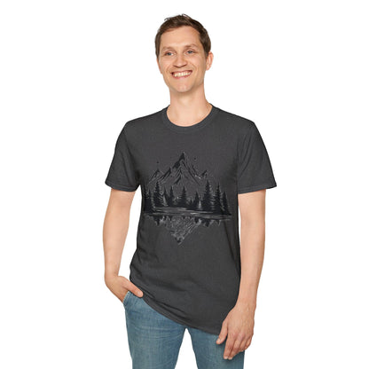 Reflective Mountain and Forest T-Shirt