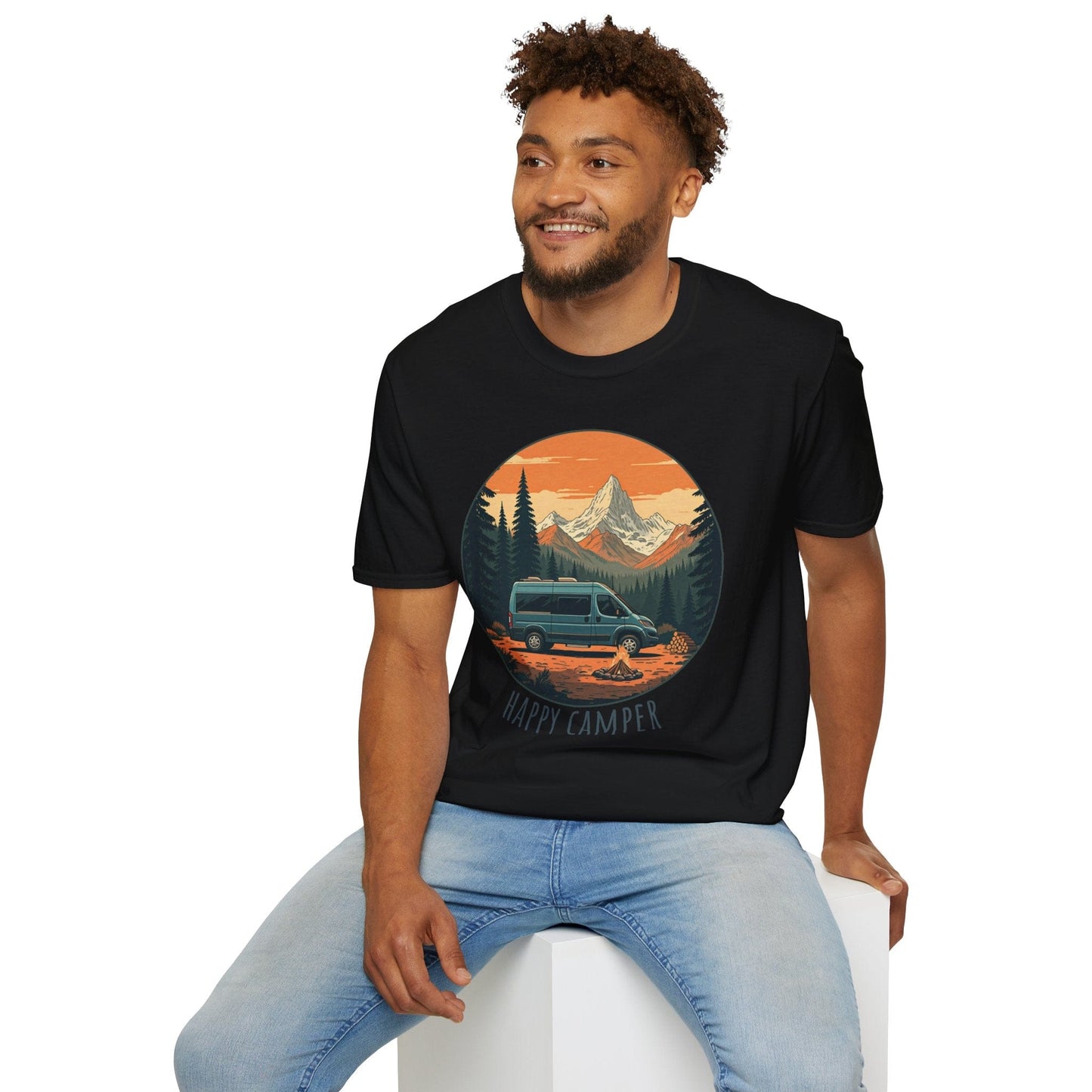 Happy Camper Sprinter Van T-Shirt